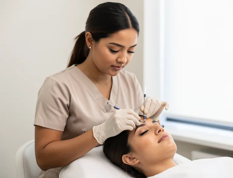 Lash Extensions service in Surrey